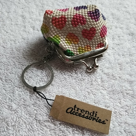 Mini Coin Purse & Key Fob - Picture 5 of 5